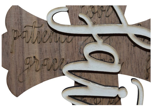 Christmas Cross Decor