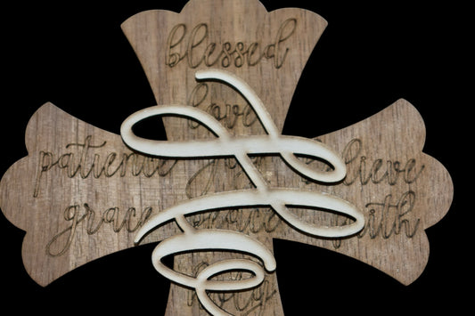 Christmas Cross Decor