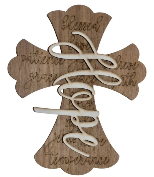 Christmas Cross Decor