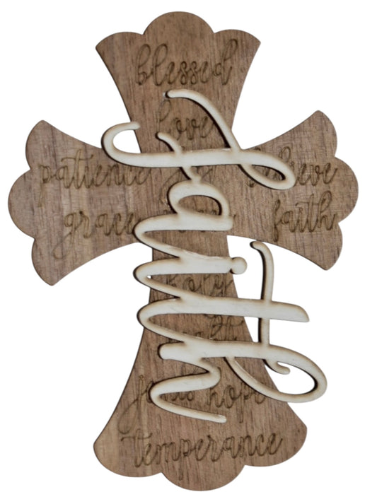 Christmas Cross Decor